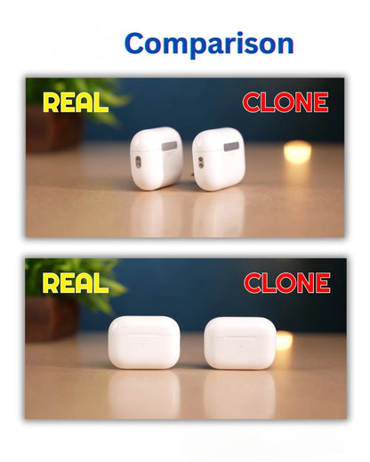 Shocrastic Airpods pro Gen 2 OG Clone with apple logo and MRP USA made