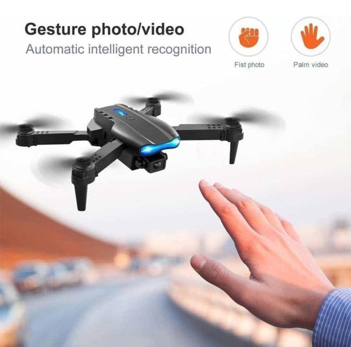 4k Dual Camera Drone with gesture control
