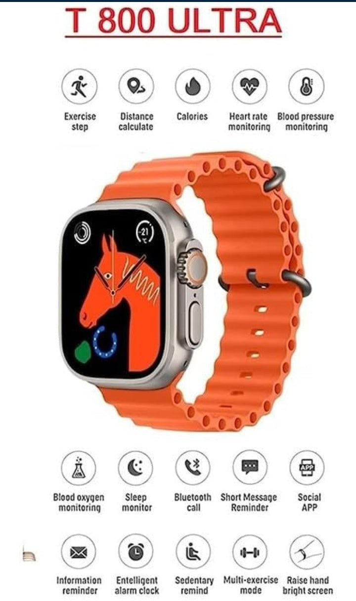 Shocrastic Watch 8 Ultra full 1.99 inches