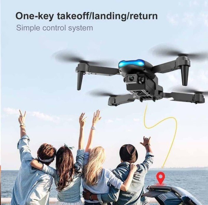 4k Dual Camera Drone with gesture control