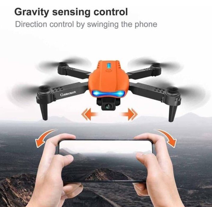 4k Dual Camera Drone with gesture control