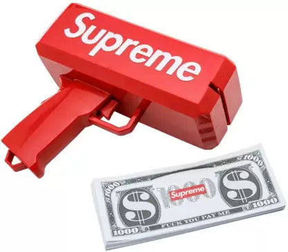 Shocrastic SUPREME MONEY GUN, CASH FIRING MONEY GUNS Money Gun