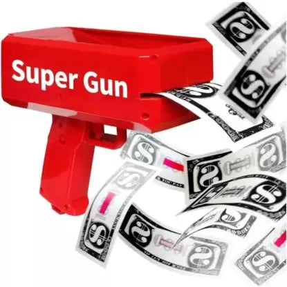 Shocrastic SUPREME MONEY GUN, CASH FIRING MONEY GUNS Money Gun